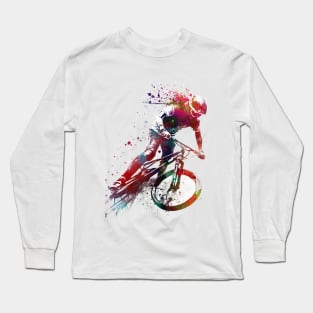 BMX rider #sport #bike Long Sleeve T-Shirt